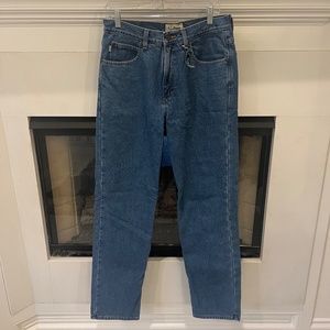 NEW LL Bean Jeans- Fleece Lined for Cold Weather